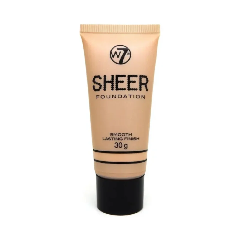 W7 Sheer Foundation Smooth Lasting Finish - Sand 30g